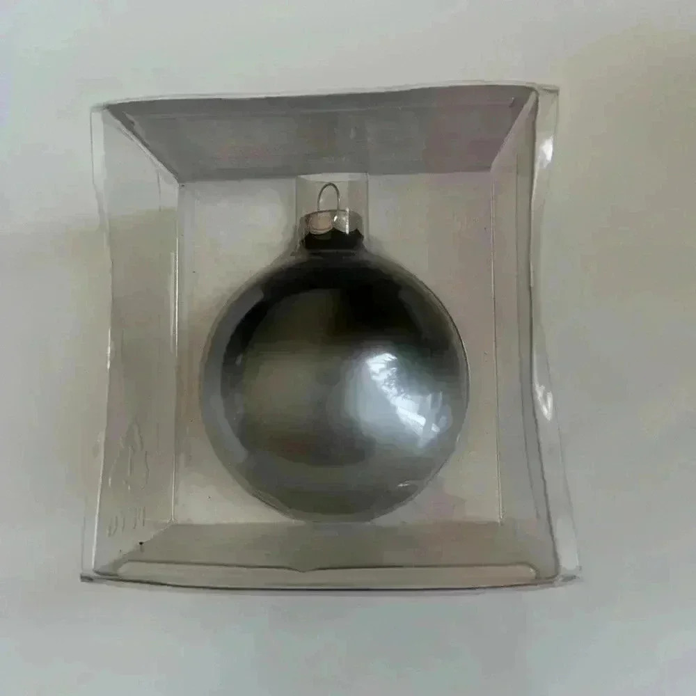 Oakland Raiders NFL Glass Ornament - Picture 3 of 3